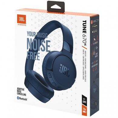 Навушники JBL T670NC Blue (JBLT670NCBLU) [401841]