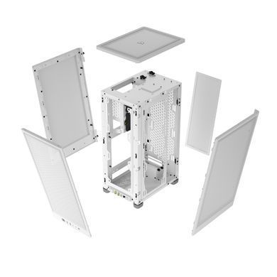 Корпус Corsair 2000D Airflow White без БЖ (CC-9011245-WW) [608686]