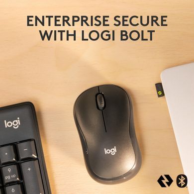 Комплект (клавіатура, мишка) бездротовий Logitech MK370 Graphite (920-012077) [500072]