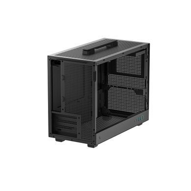 Корпус DeepCool CH160 Plus Black без БЖ (R-CH160-BKNGM0-G) [618118]