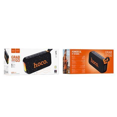 Портативна колонка HOCO HC32 Smart sound sports BT speaker, 10W*2, Black (6942007663687) [806332]