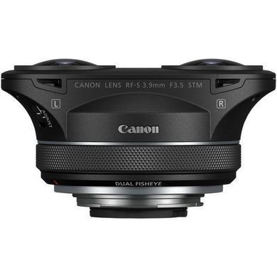 Об'єктив Canon RF 3.9mm f/3.5 Dual Fisheye (6578C005) [107916]