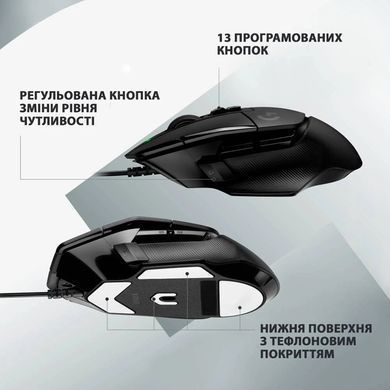 Миша Logitech G502 X Black USB (910-006138) [201951]