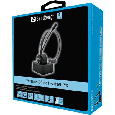 Гарнітура Sandberg Bluetooth Office Headset Pro Mono Black (126-06) [401984]