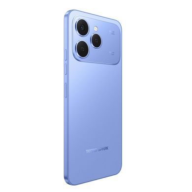 Смартфон TECNO Spark 40 (KM5n) 6.67" 8/256ГБ, 2SIM, 5200мА&bull;год, Mirage Blue (4894947091582) [111485]