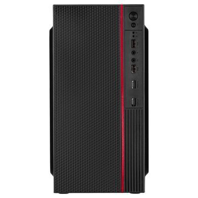 Корпус 2E TeamX TMX03 з БЖ 2E ATX500W, 2xUSB3.0, 1x80мм, VGA 220мм, mATX, чорний (2E-TMX03-500) [111340]