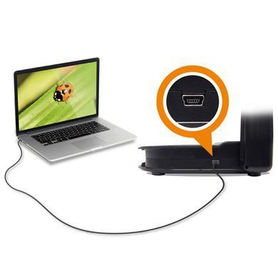 Документ-камера AVer U50+, 4K, А3, 16X digital zoom, 8 MP, LED Lamp, mic, USB, чорний (40AAPF03-BF5) [16912]