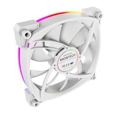 Корпусний вентилятор 120MM MONTECH (RX120 PWM WHITE) [502081]