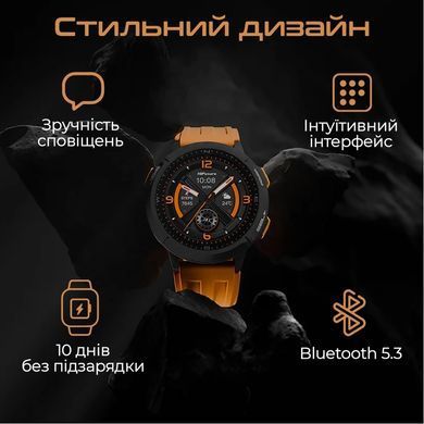 Смарт-годинник HiFuture mix 3 black (mix3.black) [726605]