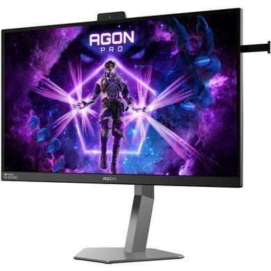 Монітор TFT 27" AOC AGON PRO, QHD, Fast IPS, 360Гц, 0,3мс, 3xHDMI, DP, USB-hub, HAS, Pivot, чор.-с (AG276QSG2) [405626]