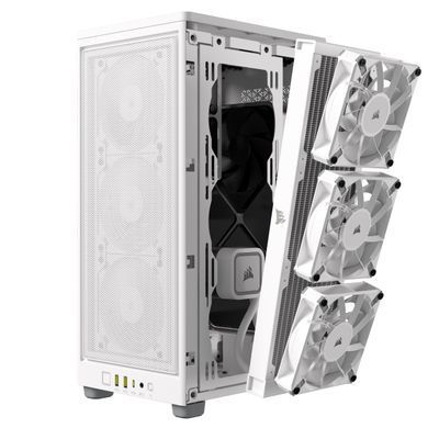 Корпус Corsair 2000D Airflow White без БЖ (CC-9011245-WW) [608686]