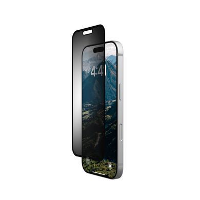 Захисна плівка анти-шпигун UAG для iPhone 16 Pro, Removable Privacy, Glass - Tint (14436811NA) [103132]