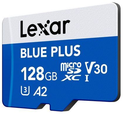 Карта пам&rsquo;яті MICRO SDXC 128GB UHS-I W/A LEXAR (LMSBLPL128G-BNANG) [502529]