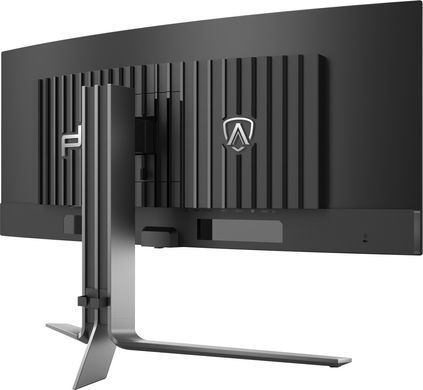 Монітор TFT 34" AOC, QD-OLED, UWQHD, 240Гц, 0,03мс, вигн., 2хHDMI, DP, USB-C, USB-hub, HAS, кол., чорни (PD34) [402473]
