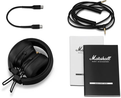Гарнітура Marshall Headphones Major V Black (1006832) [201355]