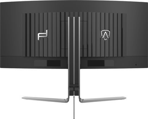 Монітор TFT 34" AOC, QD-OLED, UWQHD, 240Гц, 0,03мс, вигн., 2хHDMI, DP, USB-C, USB-hub, HAS, кол., чорни (PD34) [402473]