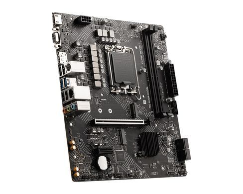 Материнcька плата MSI PRO H610M-G DDR4 s1700 H610 2xDDR4 M.2 HDMI DP D-Sub mATX (911-7D46-221) [109173]