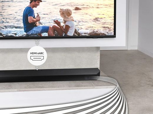 Саундбар Samsung HW-Q600C 360Вт, 3.1.2, BT, HDMI-eARC, саб, Dolby Atmos, чорний (HW-Q600C/UA) [105443]