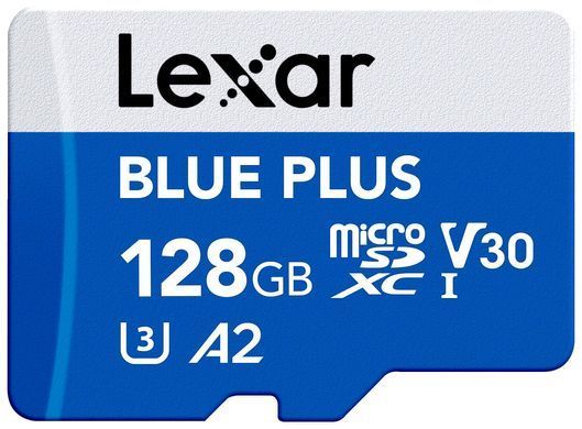 Карта пам&rsquo;яті MICRO SDXC 128GB UHS-I W/A LEXAR (LMSBLPL128G-BNANG) [502529]