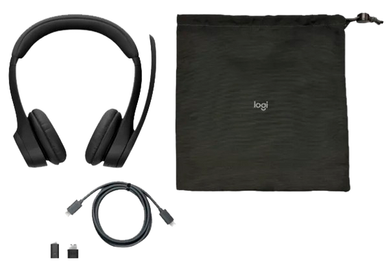 Гарнітура Logitech Zone 305 Wireless Headset Black BT DIRECT (981-001458) [203348]