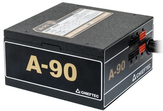 Блок живлення CHIEFTEC A-90 (750W), >90%, 140мм, 1xMB 24pin(20+4), 1xCPU 8pin(4+4), 3xMolex, 8xSATA, 4xPCIe 8pin(6+2), Modular (GDP-750C) [109497]