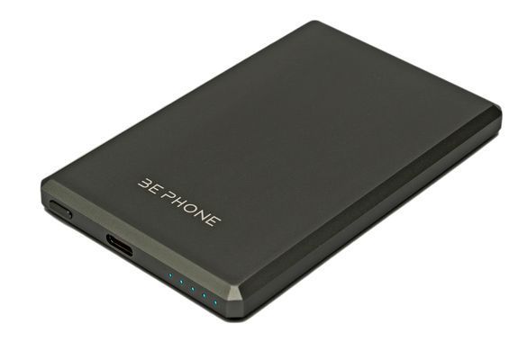 Універсальна мобільна батарея BePhone K5 5000 mAh MagSafe Grey 15W (BP-K5-GR) [603469]