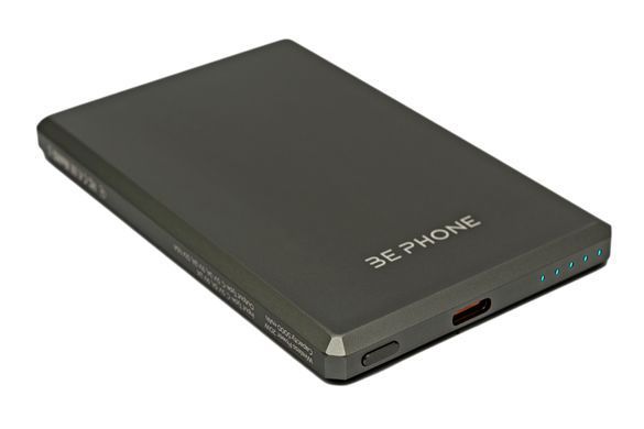 Універсальна мобільна батарея BePhone K5 5000 mAh MagSafe Grey 15W (BP-K5-GR) [603469]