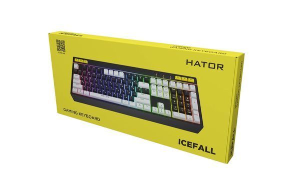 Клавіатура Hator Icefall Black (HTK400UA) [606034]