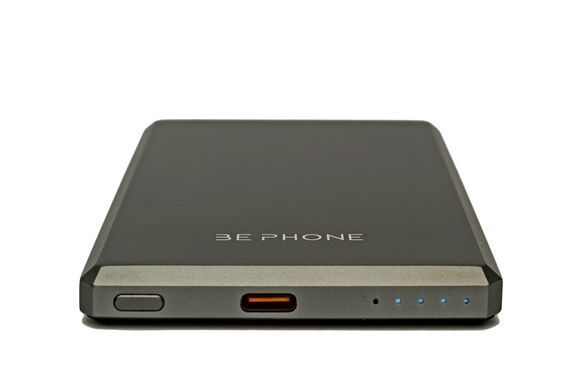 Універсальна мобільна батарея BePhone K5 5000 mAh MagSafe Grey 15W (BP-K5-GR) [603469]