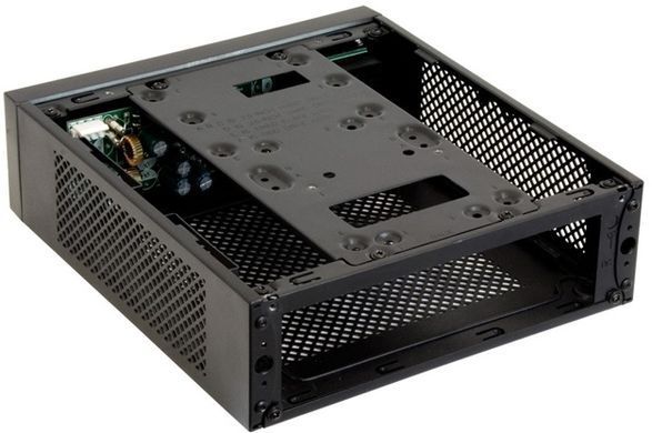 Корпус Chieftec COMPACT miniITX, без БЖ, SLIM FF (IX-03B-OP) [402926]