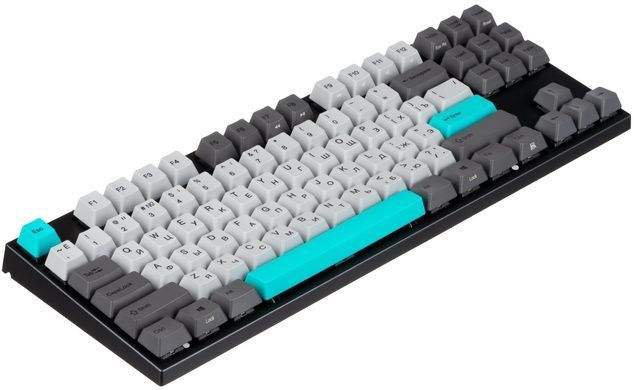 Клавіатура механічна Varmilo APG87 Moonlight, Daisy L, WL/USB-A, White Led (A94A023F9A5A17A007) [110393]