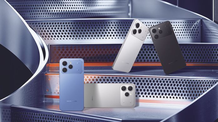 Смартфон TECNO Spark 40 (KM5n) 6.67" 8/256ГБ, 2SIM, 5200мА&bull;год, Mirage Blue (4894947091582) [111485]