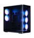 Корпус Zalman P60 без БЖ, 2xUSB3.0, 1x Type C, 3x120мм ARGB Reverse, 2x120мм ARGB, VGA 435мм, LCS ready, Curved Tempered Glass, Dual Chamber, ATX, чорний (P60BLACK) [112539], фото 2
