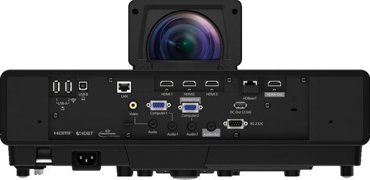 Проєктор ультракороткофокусний Epson EB-805F FHD, 5000 lm, LASER, 0.37 (V11H923640) [15307]