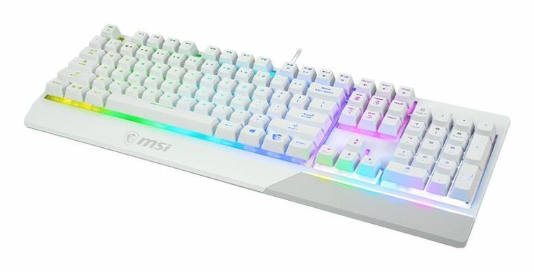 Клавіатура GAMING WHITE UA VIGOR GK30 WHITE MSI (VIGOR GK30 WHITE UA) [500061]