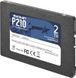 Накопичувач SSD 2TB Patriot P210 2.5" SATAIII TLC (P210S2TB25) [607874], фото 2