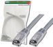 Патч-корд DIGITUS CAT 5e SF-UTP, 0.5м, AWG 26 / 7, Cu, PVC, сірий (DK-1531-005) [109691], фото 1