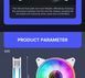 Кулер для корпуса GAMEMAX (FN-12Rainbow-Q-Infinity WT) [303429], фото 21