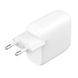 Зарядний пристрій мережевий Belkin 60Вт 2хUSB-С PD PPS, білий (WCB010VFWH) [108650], фото 7