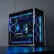 Корпус Zalman P60 без БЖ, 2xUSB3.0, 1x Type C, 3x120мм ARGB Reverse, 2x120мм ARGB, VGA 435мм, LCS ready, Curved Tempered Glass, Dual Chamber, ATX, чорний (P60BLACK) [112539], фото 5