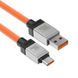 Кабель Baseus CoolPlay Series Fast Charging Cable USB to Type-C 100W 2m Orange (CAKW000707) [803293], фото 7
