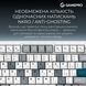 Клавіатура бездротова GamePro Asgard Yord Keychron Super Red Switch White (MK266WH) [616001], фото 16