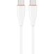 Кабель Cablexpert USB Type-C - USB Type-C (M/M), 3 A, 60 W, 1.5 м, White (CC-USB2S-CMCM-1.5M-W) [604286], фото 1