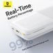 Зовнішній акумулятор Baseus Bipow 2 Digital Display Power Bank With Built-in USB-C Cable 20000mah 20W Moon White (P10077101213-01) [806527], фото 8