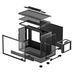 Корпус DeepCool CH160 Plus Black без БЖ (R-CH160-BKNGM0-G) [618118], фото 3