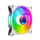 Кулер для корпуса GAMEMAX (FN-12Rainbow-Q-Infinity WT) [303429], фото 4