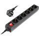 Фільтр живлення REAL-EL RS-6 Protect M 1.8м Black (EL122300032) [605239], фото 7