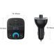 Автозарядка 3xUSB 31,5W (USB-C+2xUSB-A) BT Transmitter + TF Чорна (CD229) UGREEN (80910) [404031], фото 4