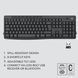 Комплект (клавіатура, мишка) бездротовий Logitech MK370 Graphite (920-012077) [500072], фото 11