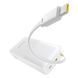Зовнішній акумулятор Baseus Bipow 2 Digital Display Power Bank With Built-in USB-C Cable 20000mah 20W Moon White (P10077101213-01) [806527], фото 3